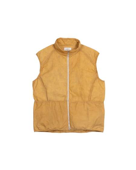 Engineered Garments LL Flight Satin Nylon Vest - Black | Garmentory