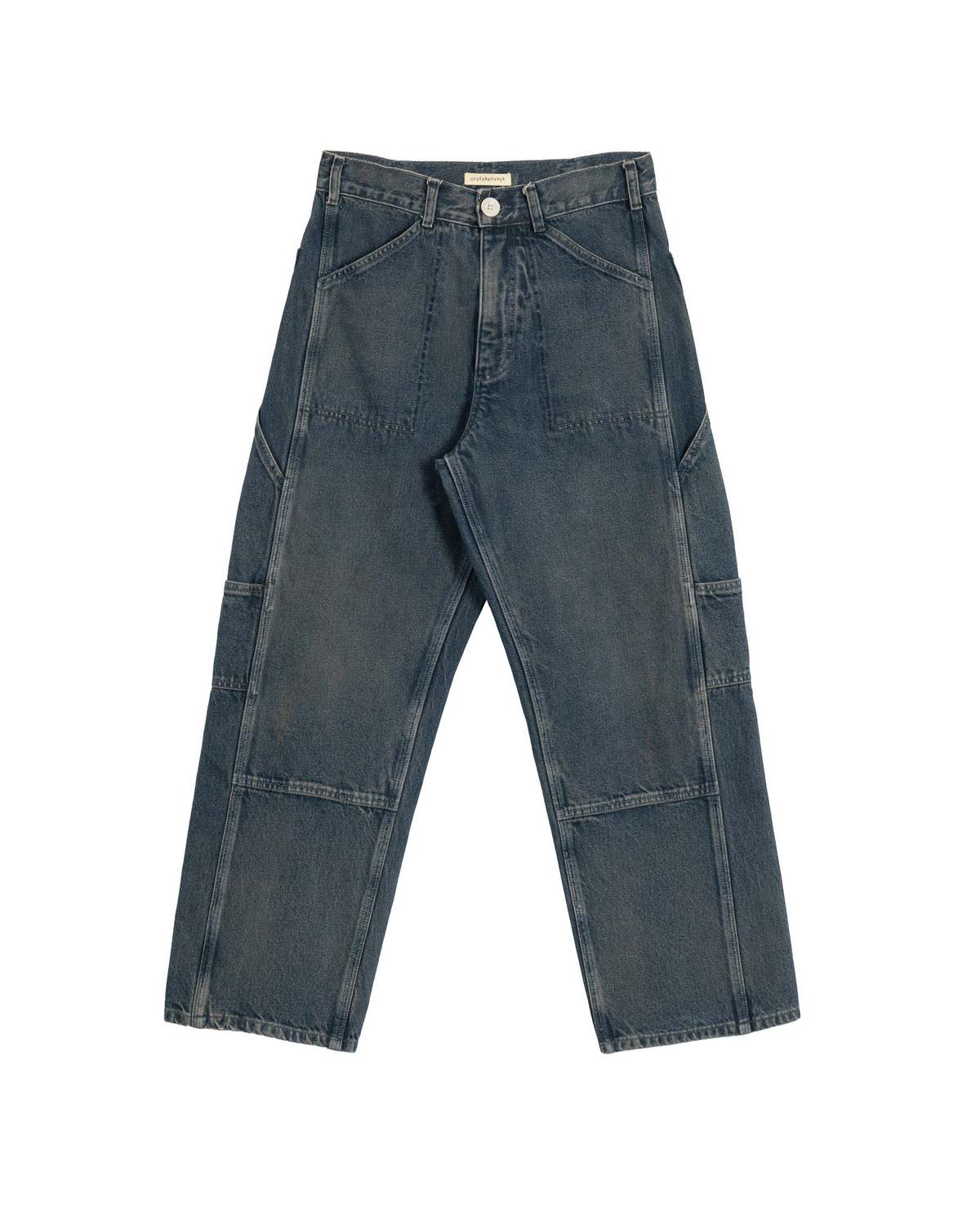 Olderbrother Side Pocket Double Knee Denim Pants - Image 1 of 3