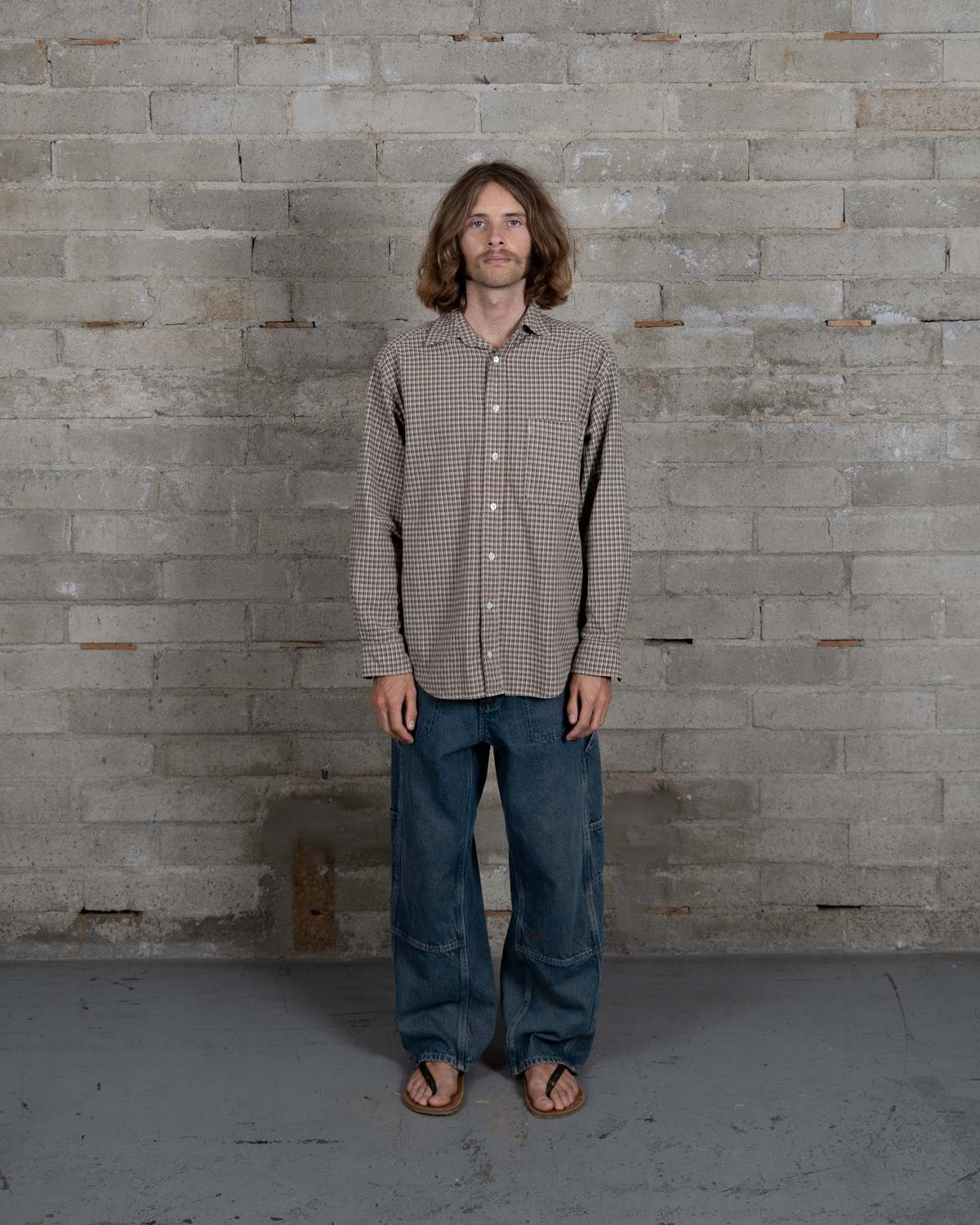 Olderbrother Side Pocket Double Knee Denim Pants - Image 2 of 3