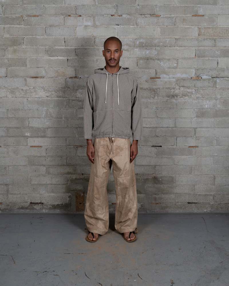 Olderbrother Woven Split Pocket Hoodie