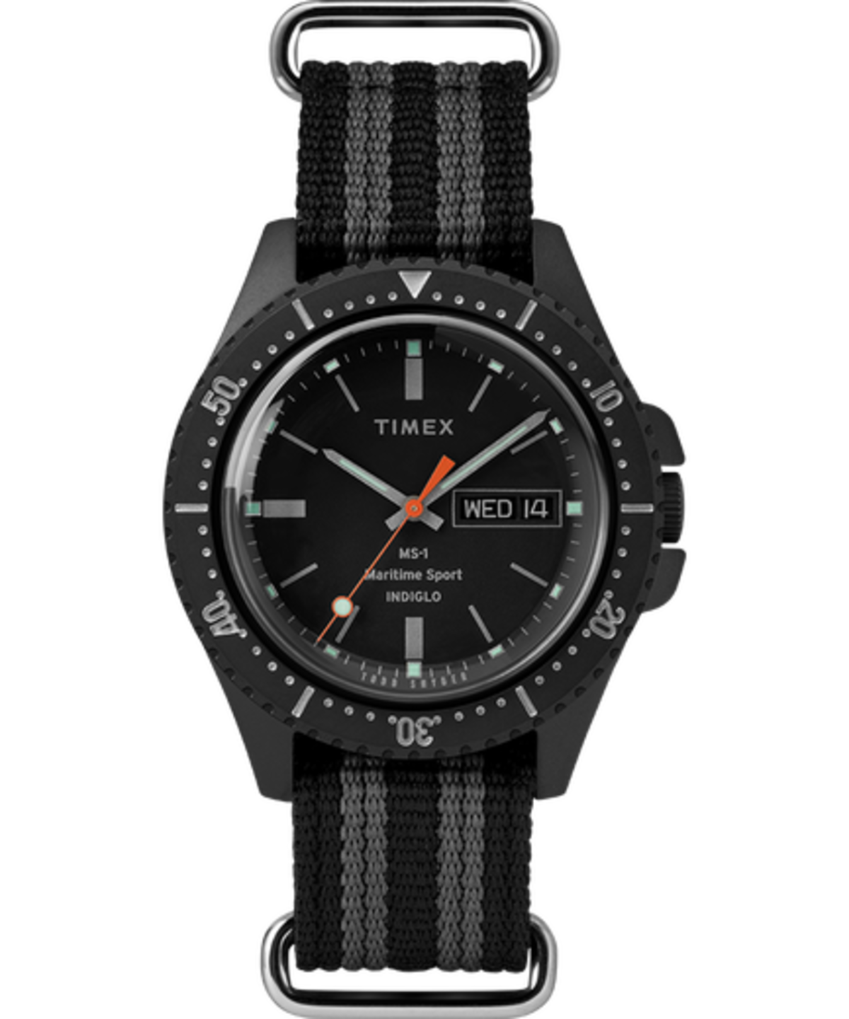 Timex x Todd Snyder MS-1 41mm Fabric Strap Maritime Sport Watch