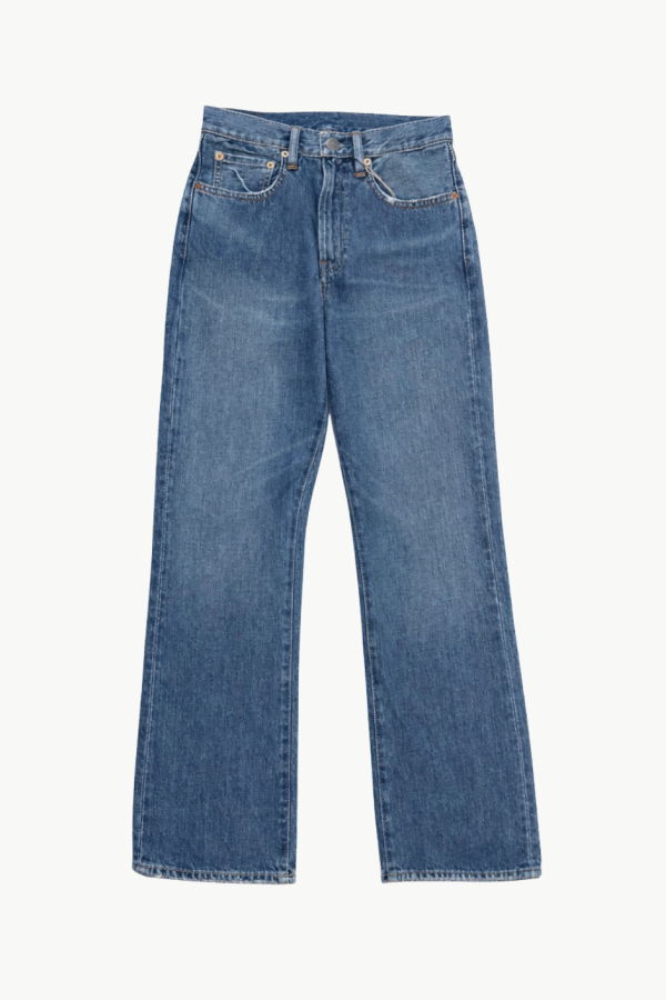 DENIMIST Jaclyn Slim Kick Jean - Rehan Blue