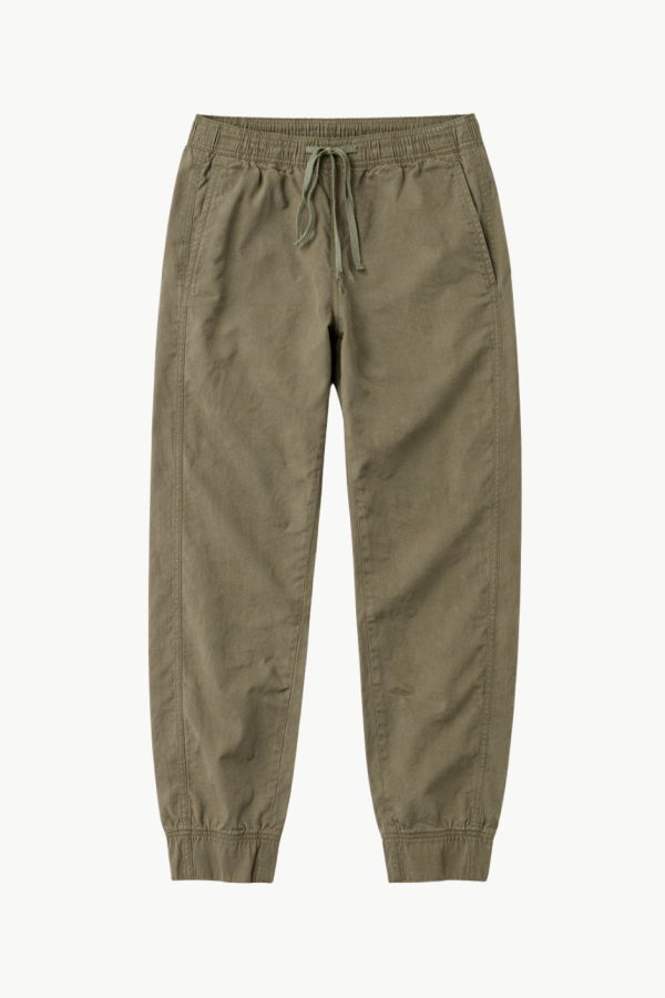 DENIMIST Pull-On Work Pant - Faded Olive Green