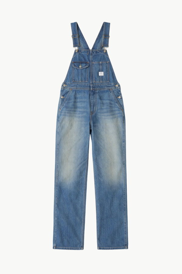 DENIMIST Slouch Bib Overall - Esher Blue