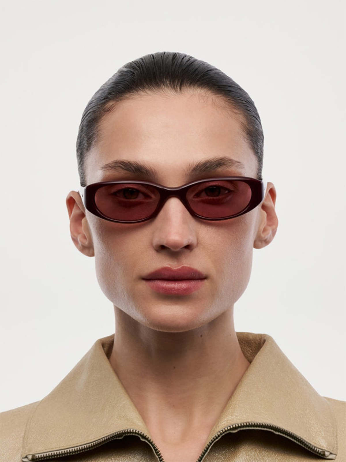 Chimi Eyewear Dele Sunglasses - Burgundy - Image 5 of 5