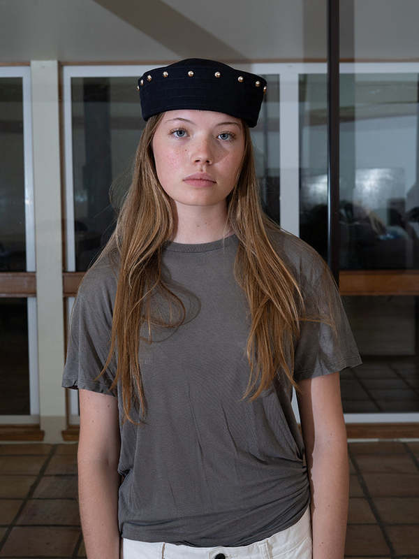 Clyde KkCo x Clyde Rivet Sailor Hat - Onyx