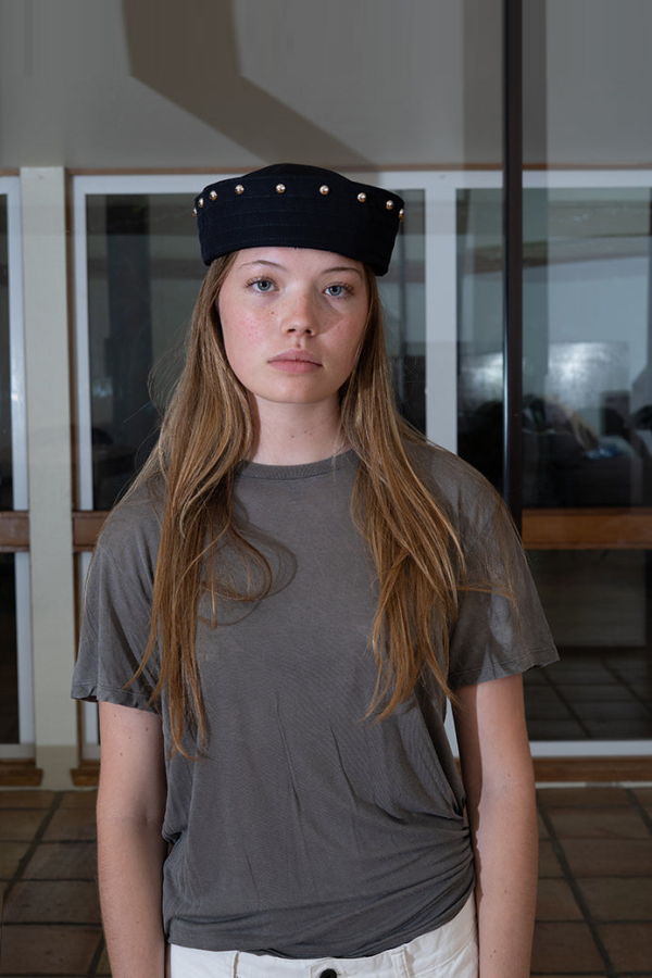 Clyde KkCo x Clyde Rivet Sailor Hat - Onyx