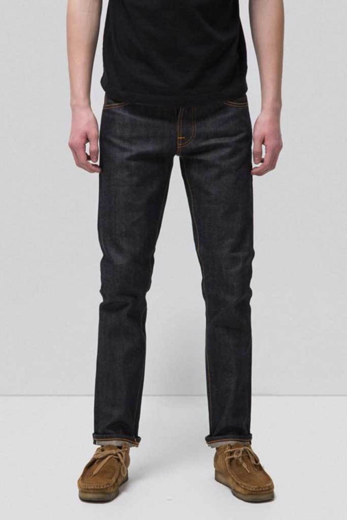 Nudie Jeans Grim Tim - Dry Open Navy | Garmentory