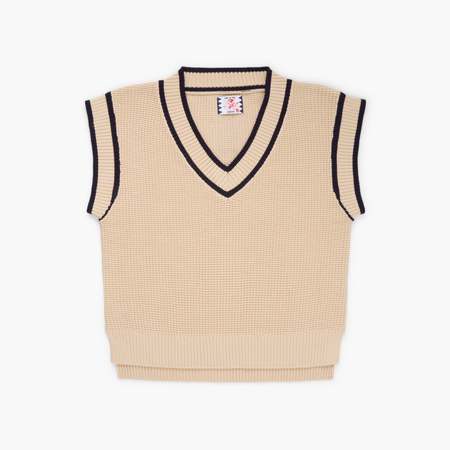 GR10K Aimless Compact Knit Vest - Grey | Garmentory