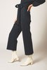 Hackwith Design House Easy Wide Leg Pant - Midnight Blue - Thumbnail 2