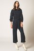 Hackwith Design House Easy Wide Leg Pant - Midnight Blue - Thumbnail 3