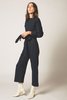 Hackwith Design House Easy Wide Leg Pant - Midnight Blue - Thumbnail 5