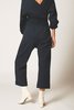 Hackwith Design House Easy Wide Leg Pant - Midnight Blue - Thumbnail 7