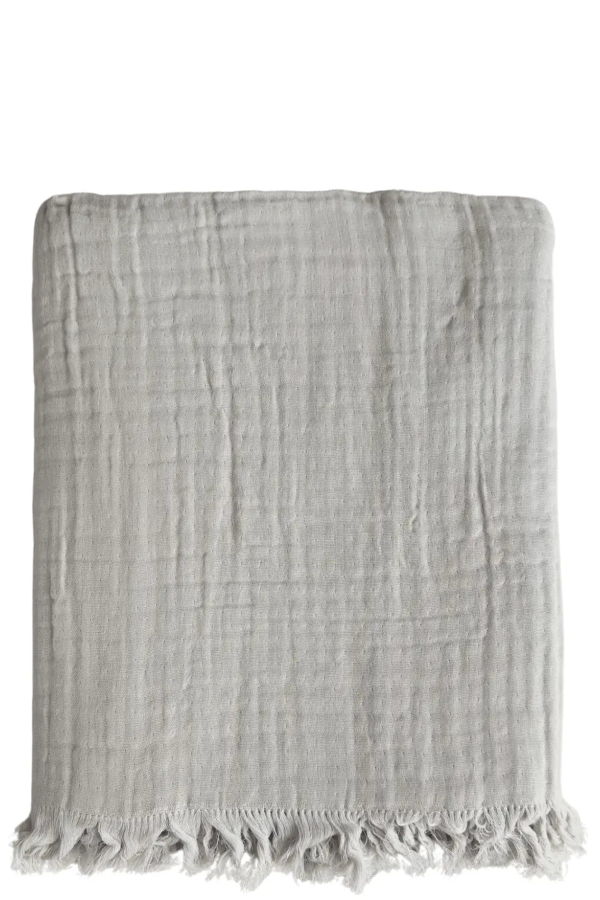 Porter Lane Home Gauze Throw Blanket - Taupe