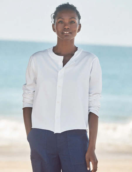 AMOMENTO Rib Two Way Zip-Up Cardigan | Garmentory