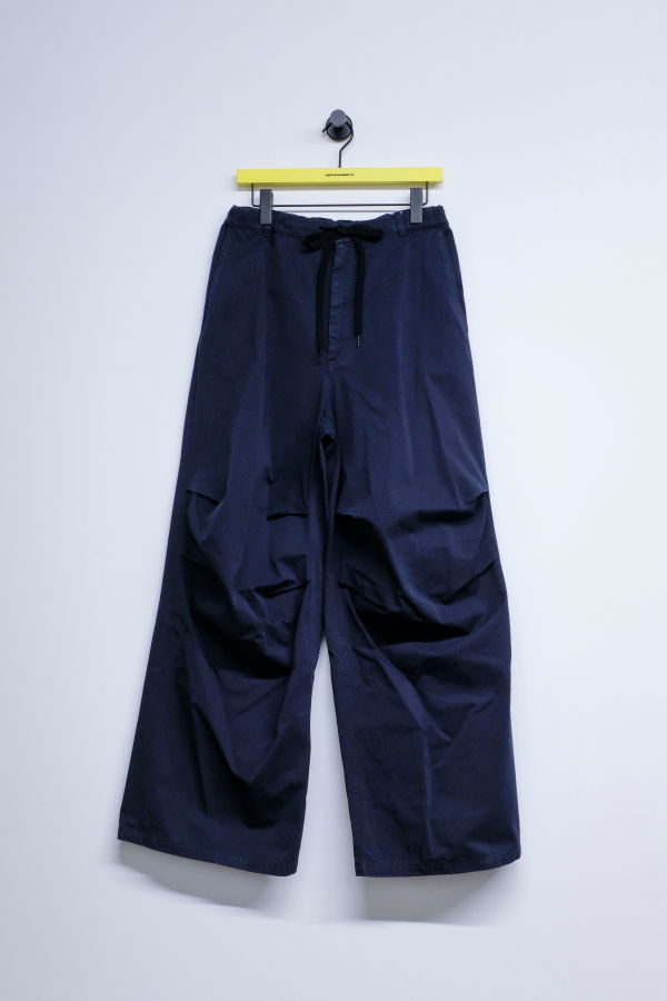 MM6 Maison Margiela Cotton Knee Dart Wide Pant