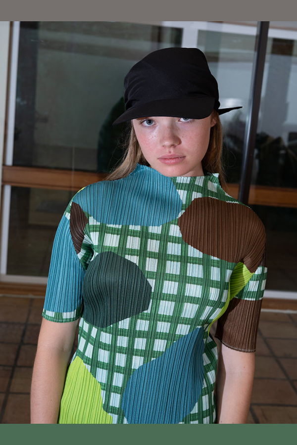 Clyde Swim Brimmed Scarf Hat