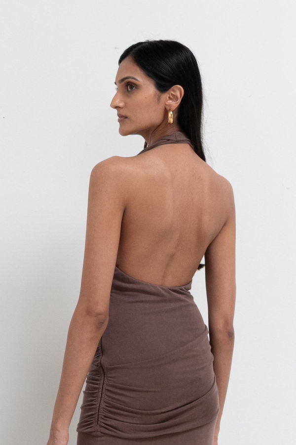 NIA Marina Halter Midi Dress