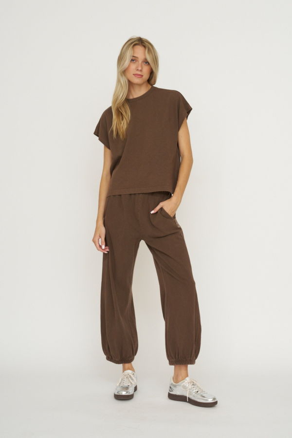 Le Bon Shoppe Balloon Pants - Chocolate