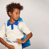 KIDS Mini Rodini Cable Knit Polo T-Shirt - White - Thumbnail 11