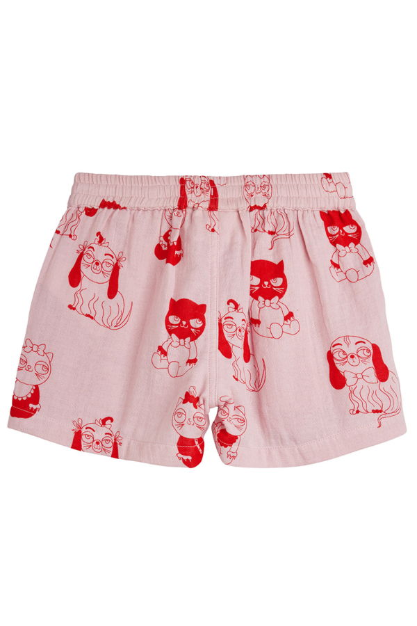 KIDS Mini Rodini Mini Babies Print Shorts - Pink