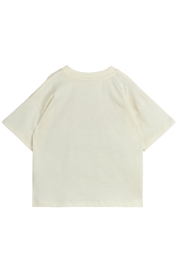 KIDS Mini Rodini Table Tennis Print T-Shirt - White