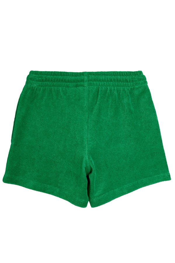 KIDS Mini Rodini Terry Shorts Table Tennis Patch - Green