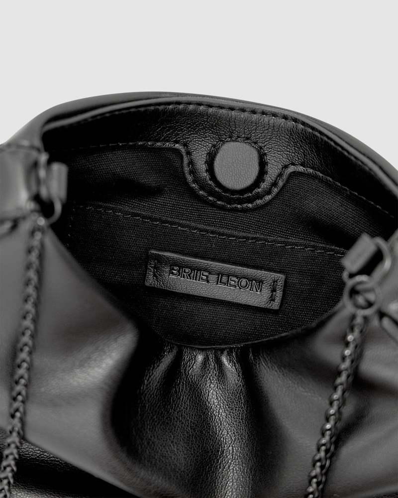 Dear Society Black Iris Mini Bag