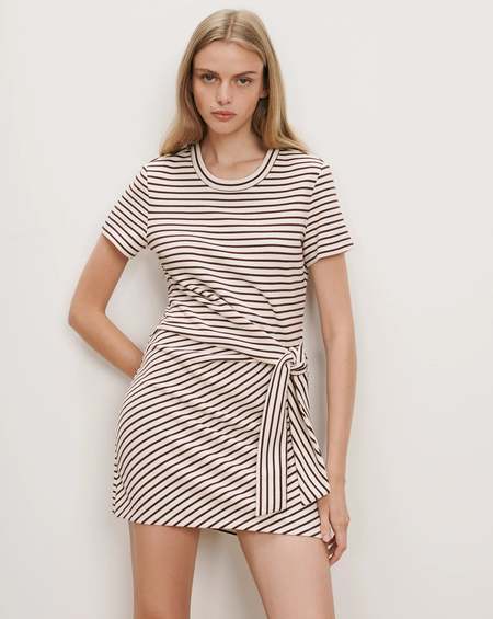 casela ruched dress Veronica Beard