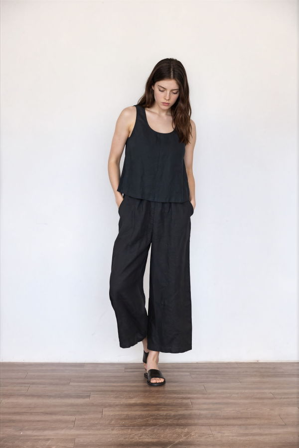 It Is Well L.A. Reversible Linen Tank