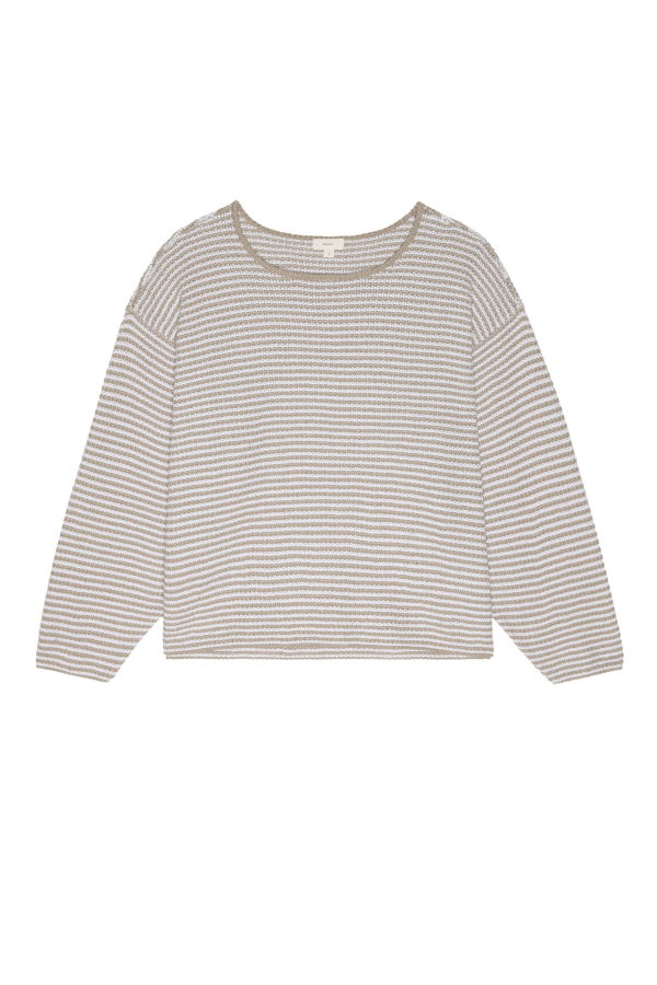 Donni. The Knit Stripe Sweater