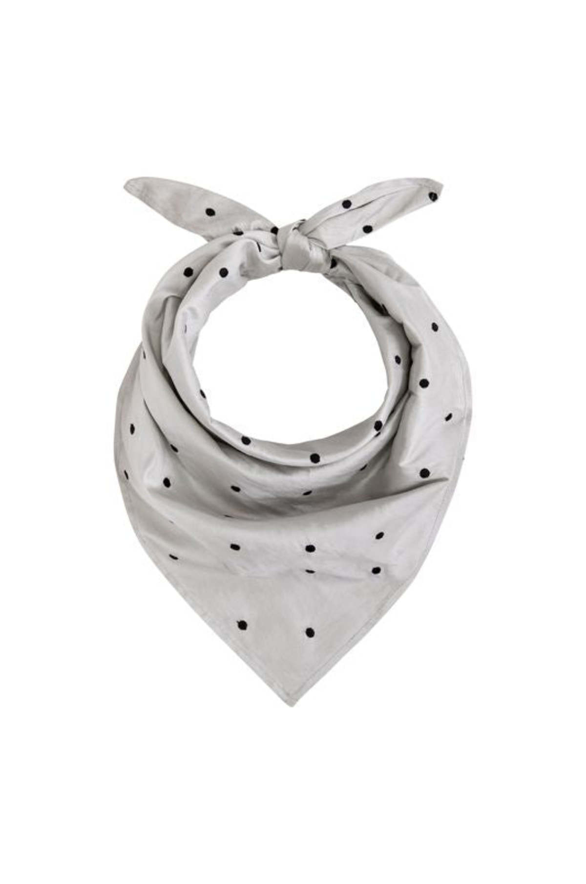 Donni. The Taffeta Polka Dot Headscarf - Image 1 of 1