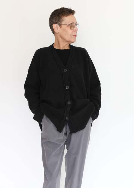 KAMIYA Kasuri Mohair Cardigan - Pink | Garmentory