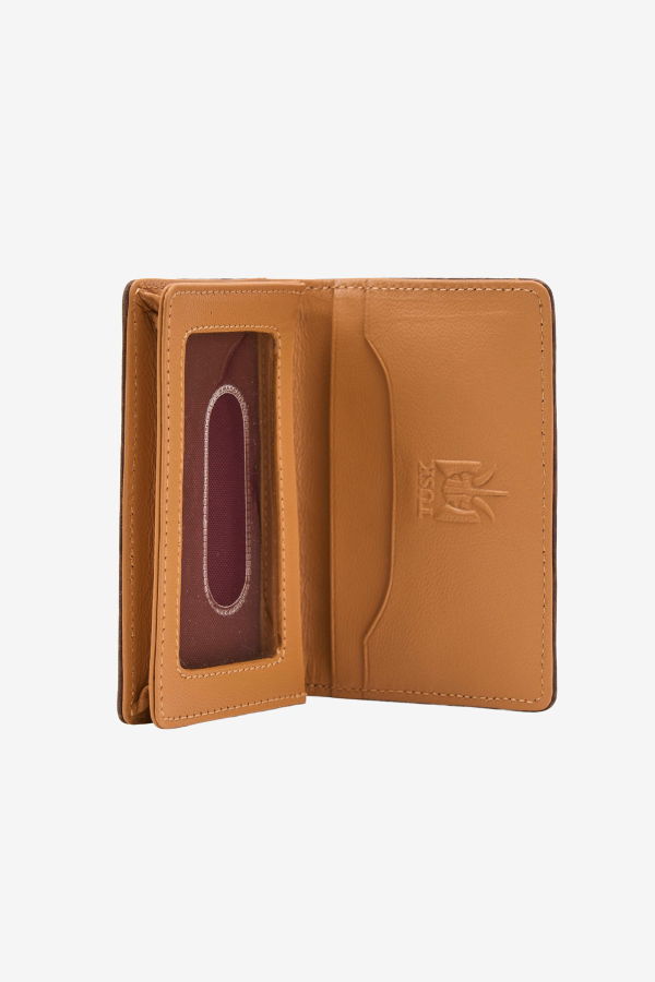 Tusk Amsterdam Card Case - Black/Chocolate