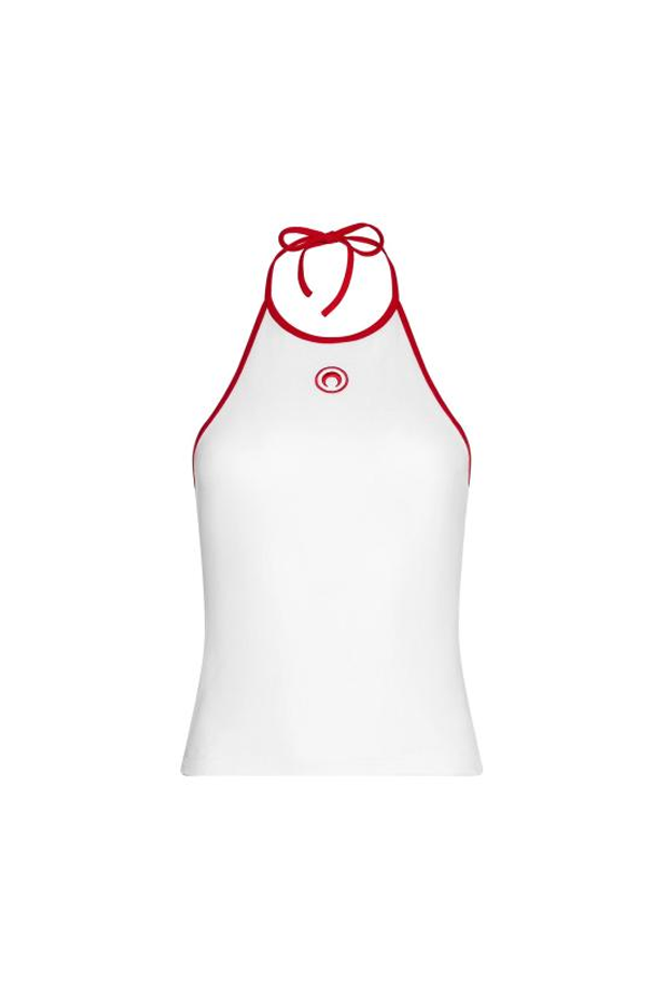 MARINE SERRE Top - White/Red