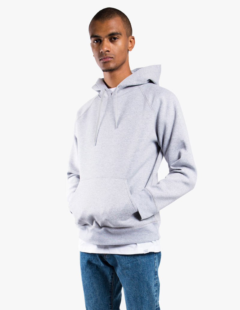 Our Legacy Single Hood Scuba Scuba Grey Melange Garmentory