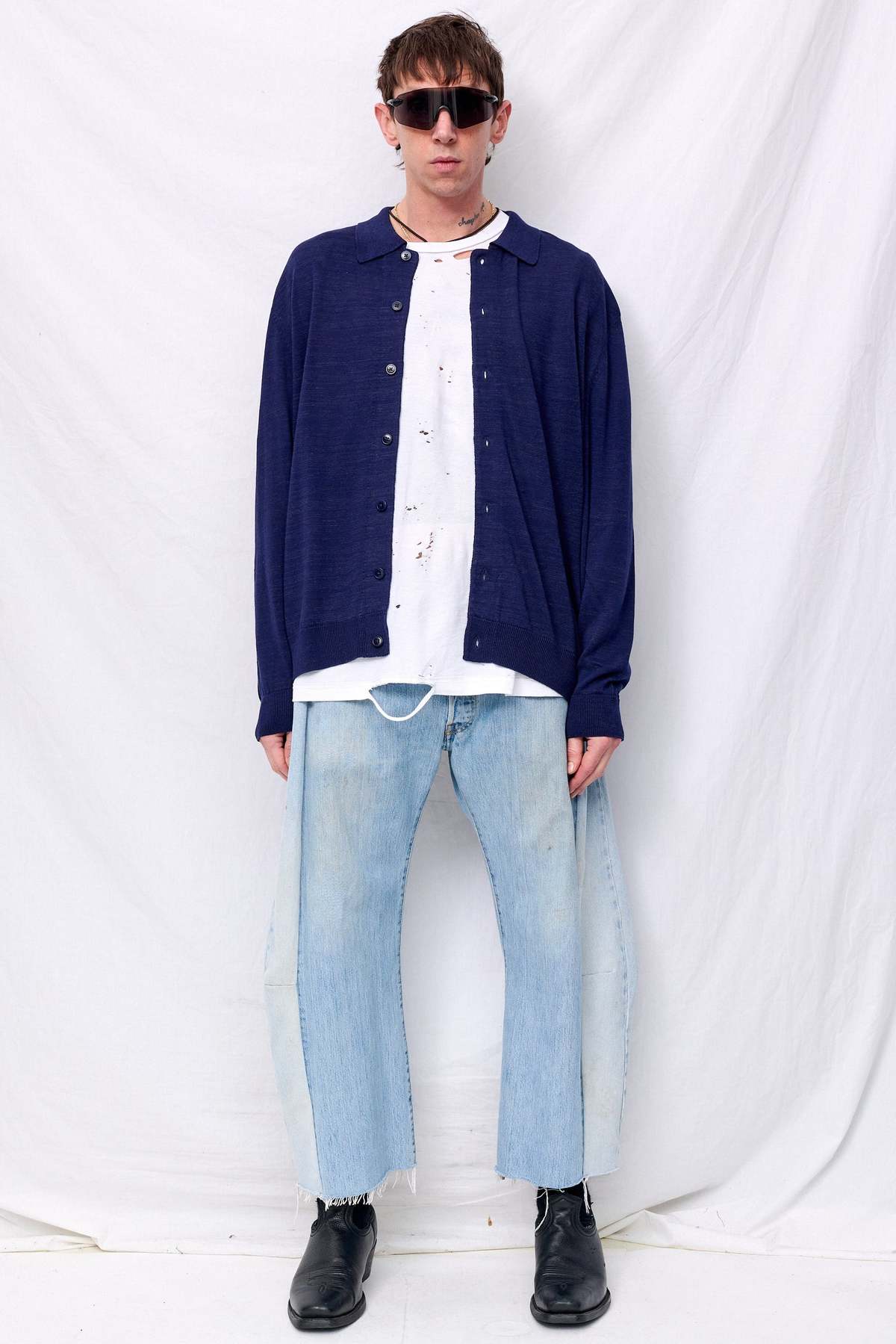 YMC Rat Pack Cardigan - Image 2 of 6