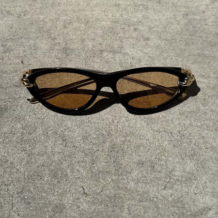 Kiko Kostadinov Octavia Sunglasses - Black | Garmentory