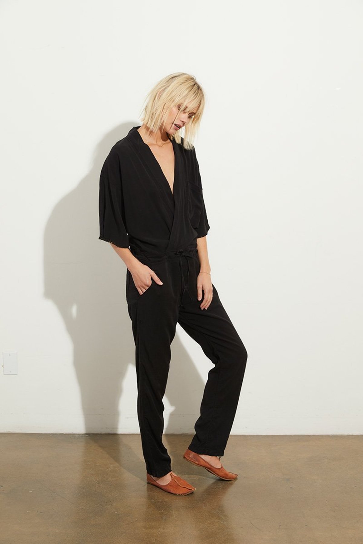 NSF Felina Jumpsuit - Black - Image 2 of 5