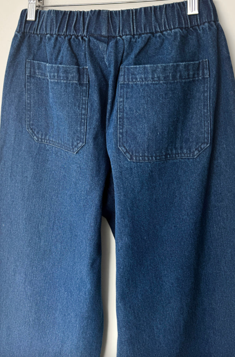 Le Bon Shoppe Gardener's Pants - Blue Denim