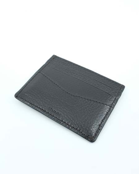 Heliot Emil Leather Wallet - Black | Garmentory
