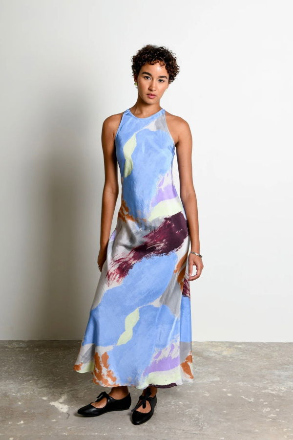 Untitled in Motion Atlantis Dress Agapantha