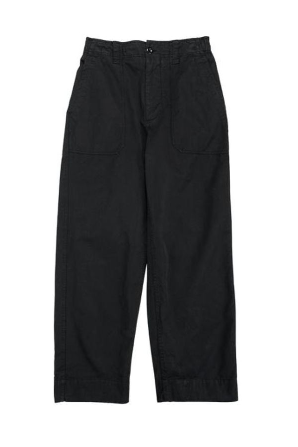Margaret Howell MHTR0534S26MPZ Straight Pants - Black
