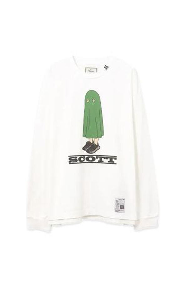 Mihara Yasuhiro Long Sleeve T-Shirt - White