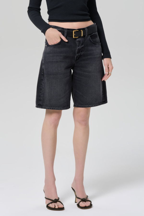 Citizens of Humanity Court Denim Short - Vintage Black