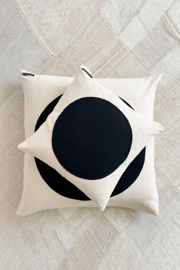 Happy French Gang Moon 28x28in Pillow