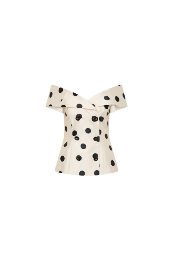 REBECCA VALLANCE Bacio Top - Spot