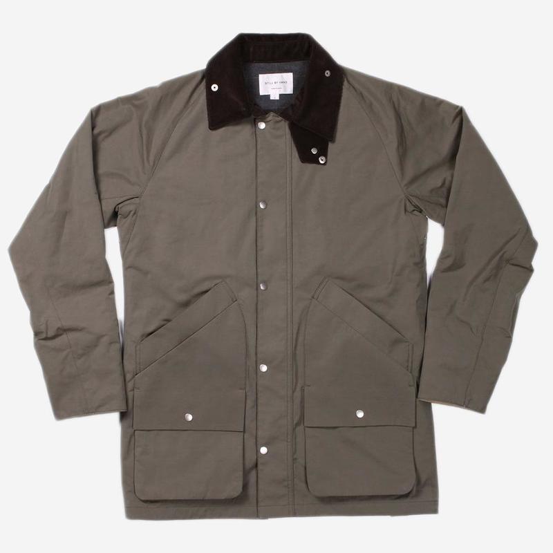 Still By Hand Field Jacket - Olive | Garmentory
