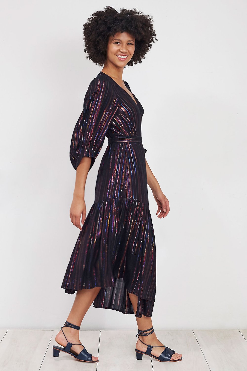 knee length dresses for ladies Acler Striped Strapless Mini Dress main image 0