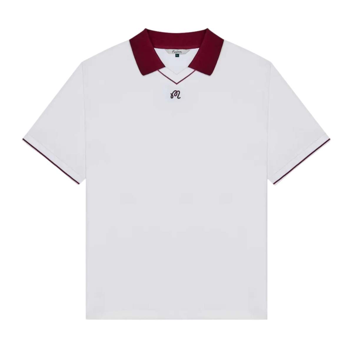 MALBON GOLF Barrio Polo - White - Image 1 of 3